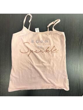 Danskin Fitted Pink Sleeveless Camisole